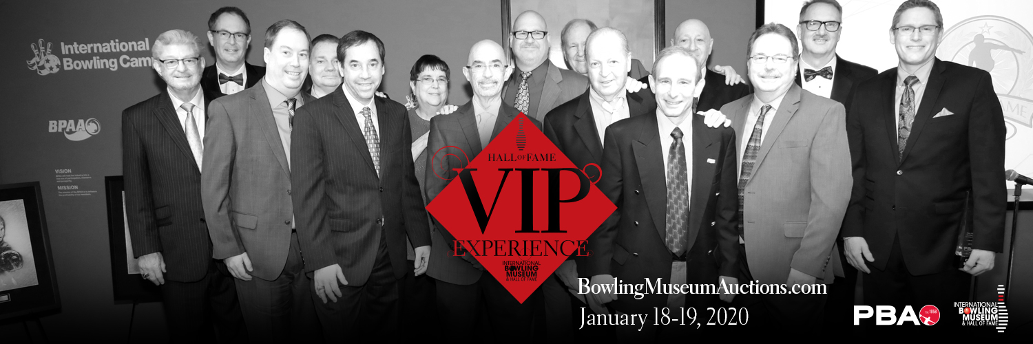 INTERNATIONAL BOWLING MUSEUM AND HALL OF FAME TEAMS WITH PBA ON 2020 VIP AUCTION