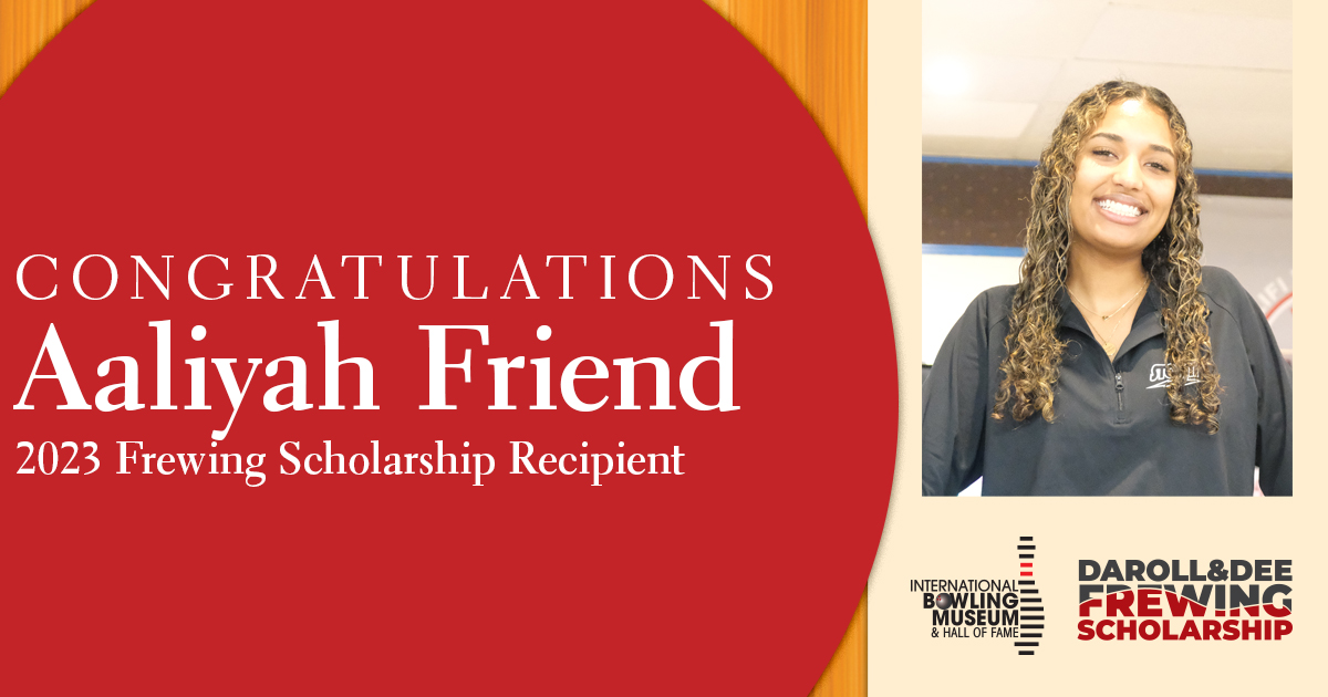 Aaliyah Friend Is $25,000 Daroll and Dolores Frewing Scholarship Recipient