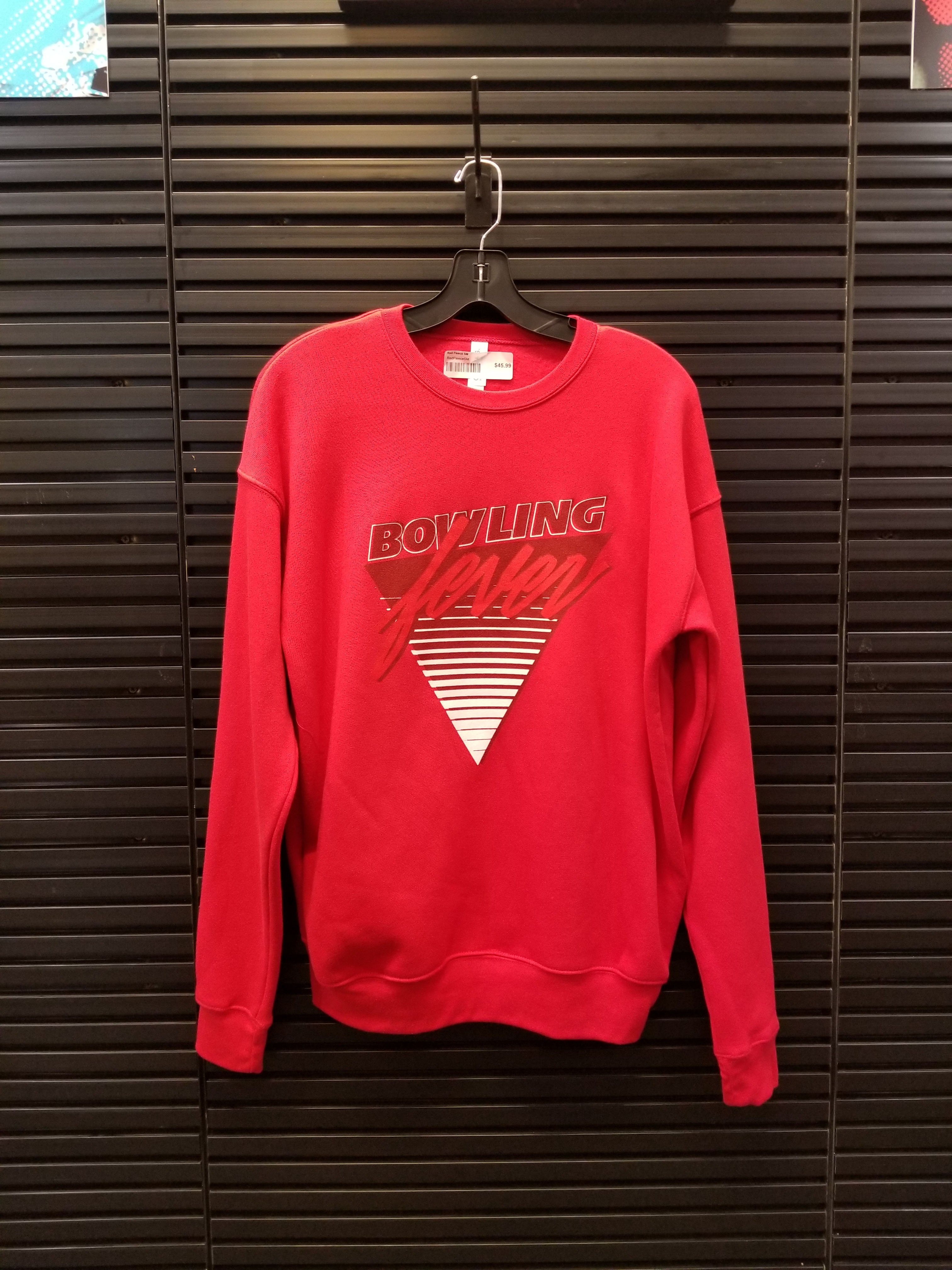 Adult Red Bowling Fever Sweatshirt